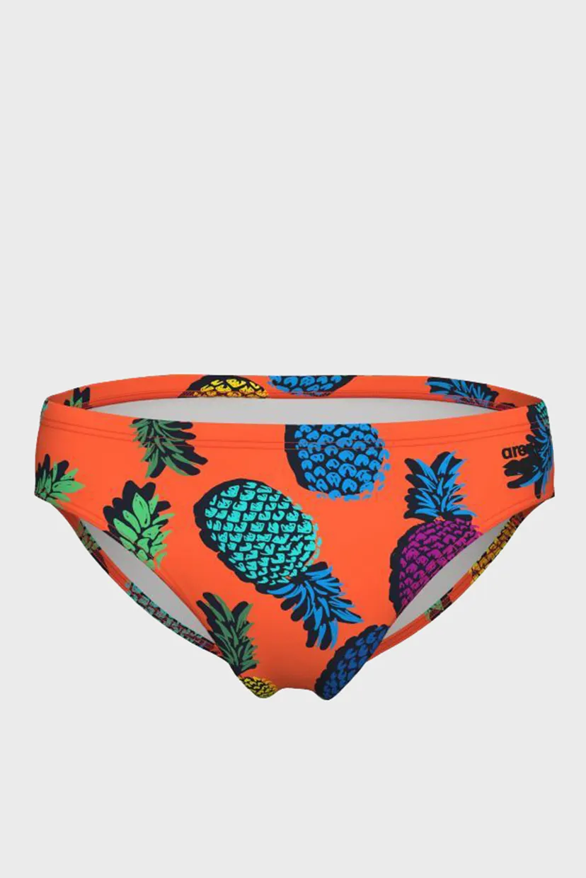 Чоловічі плавки з візерунком PINEAPPLES SWIM BRIEFS 4