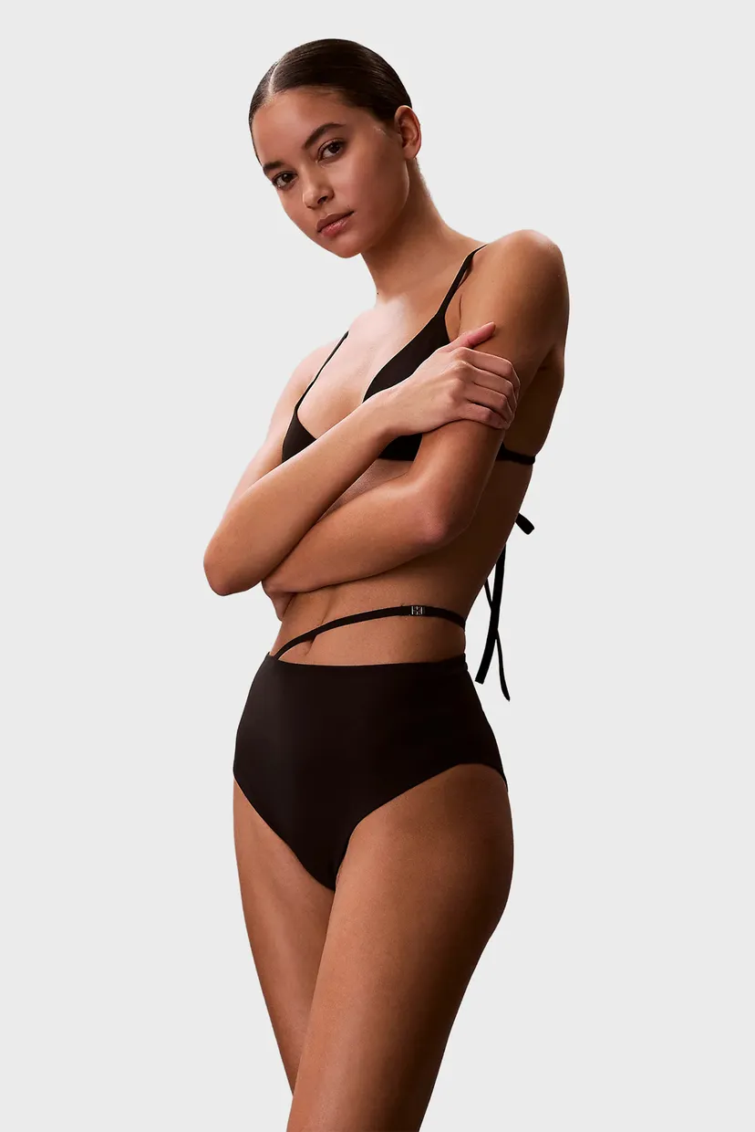 Женские черные трусики от купальника HW BELT BOTTOM 3