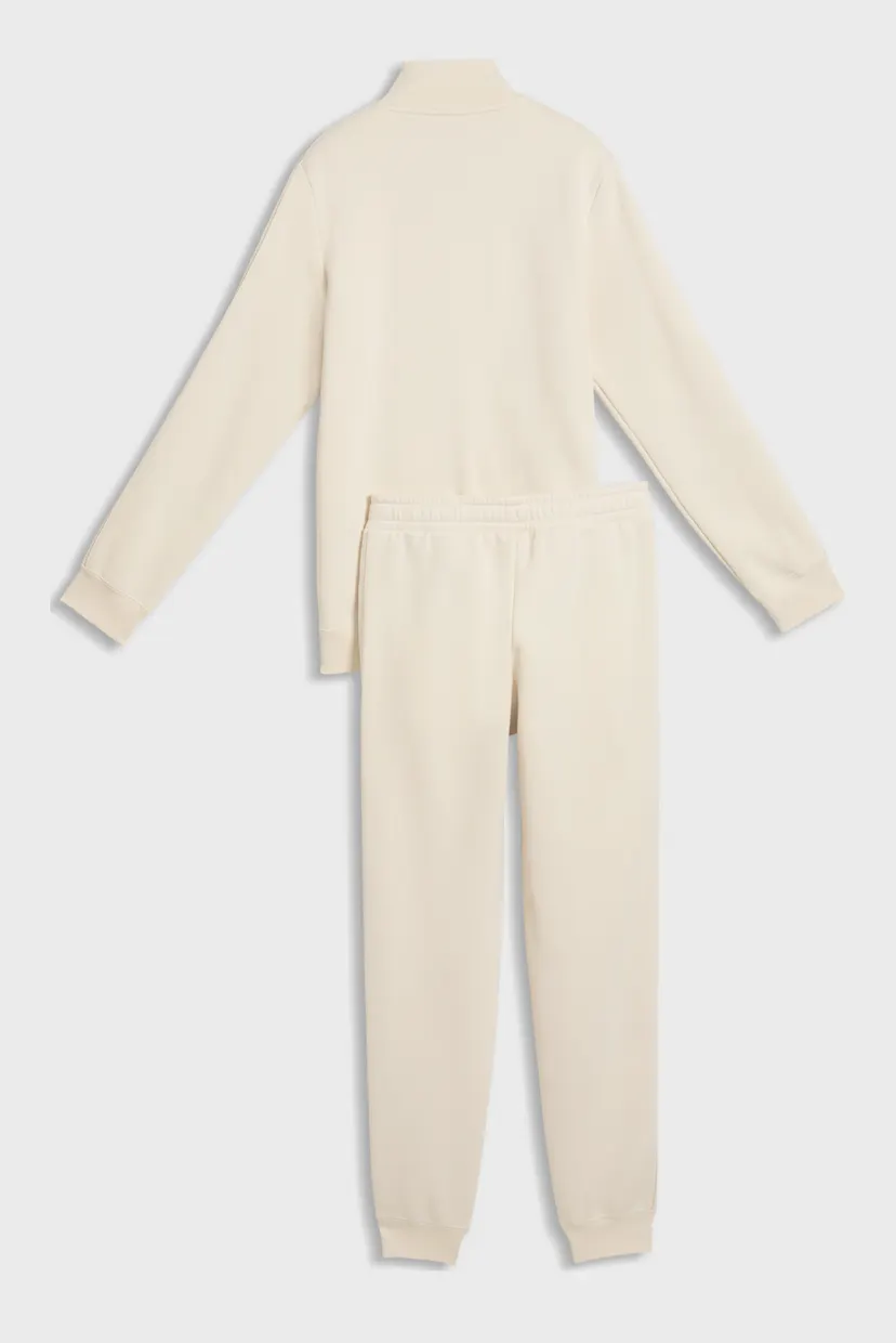 Детский бежевый спортивный костюм (кофта, брюки) Essentials tape Full-Zip Tracksuit Youth 5