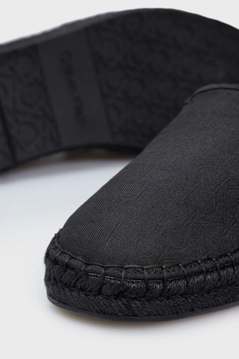 Мужские черные эспадрильи ESPADRILLE JAQ MONO 2