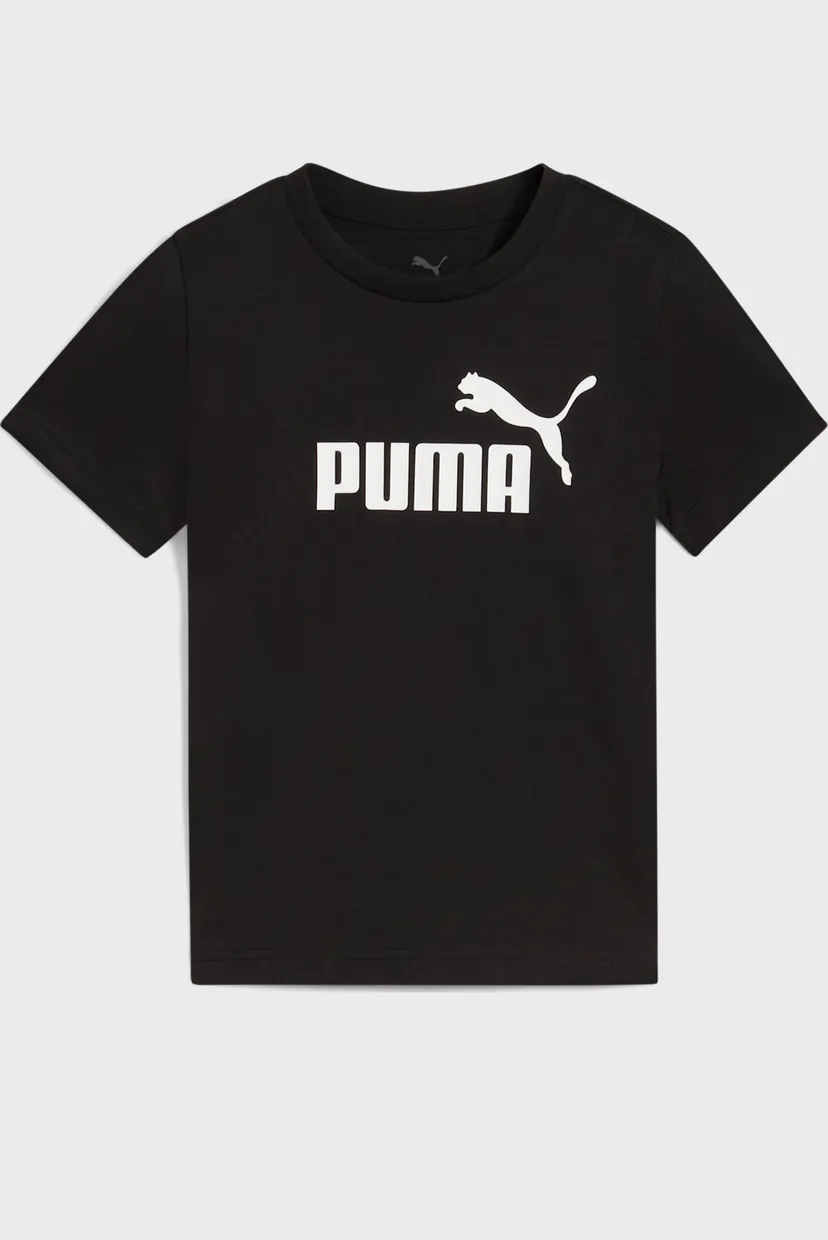 Детская черная футболка ESS No. 1 Logo Tee Kids 4