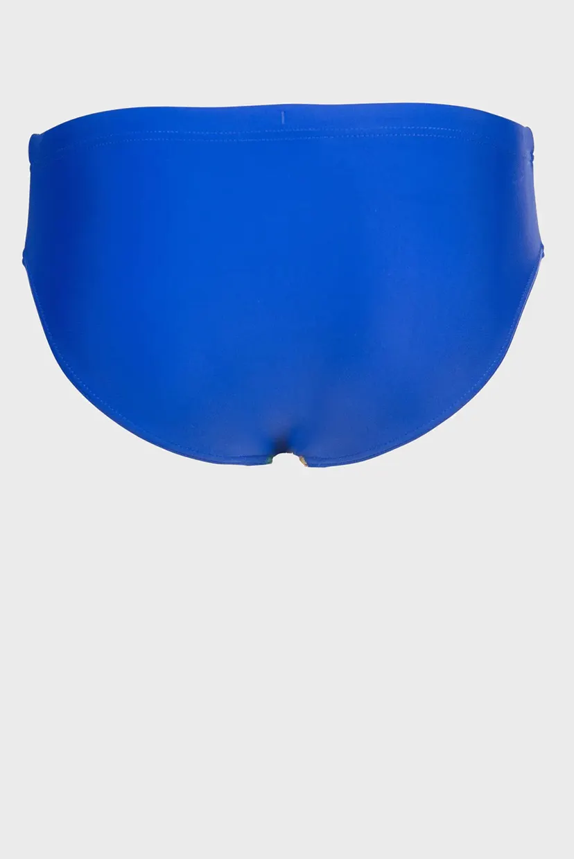 Детские синие плавки с узором STICKER SWIM BRIEFS 4