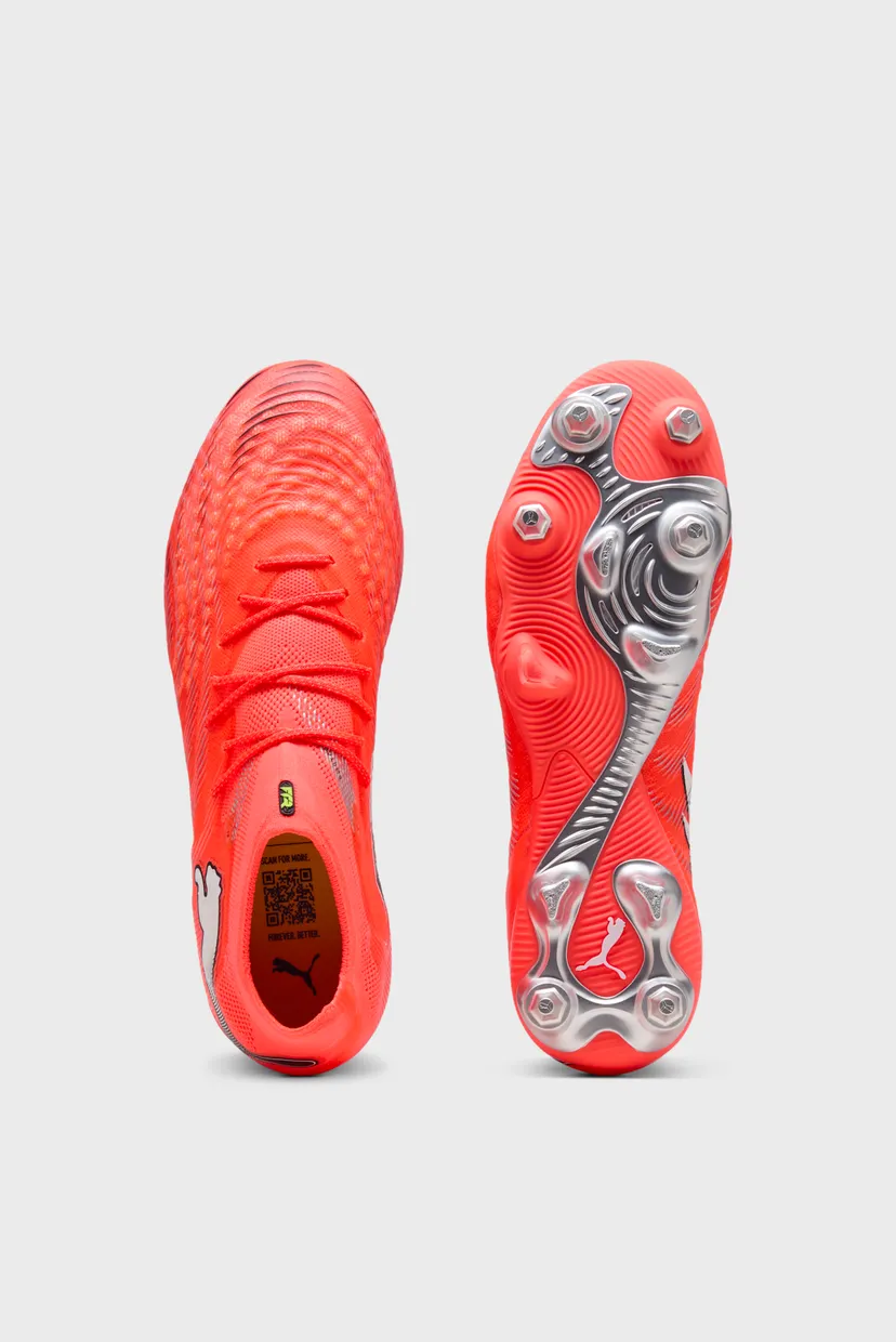 Червоні бутси FUTURE 9 ULTIMATE MxSG Football Boots Unisex 4
