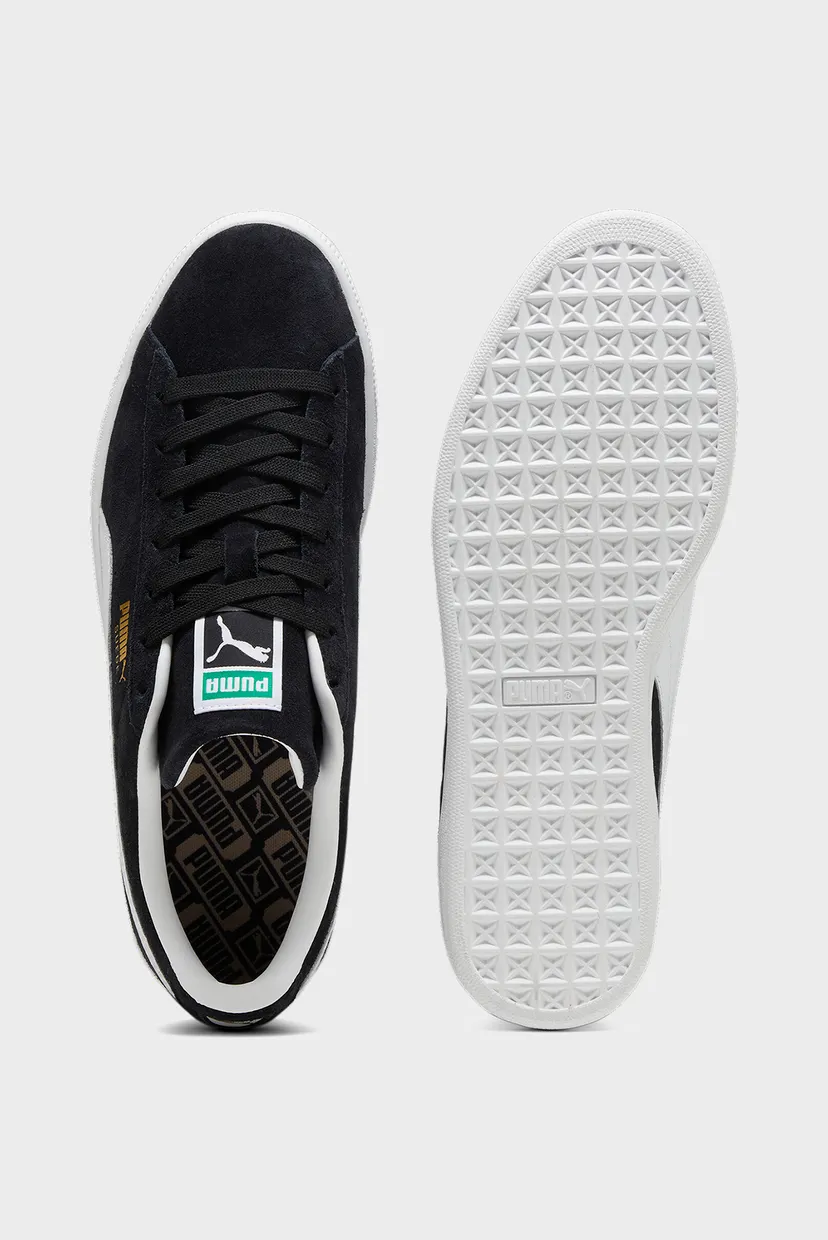Чорні замшеві снікерси Suede Classic Sneakers Unisex 5