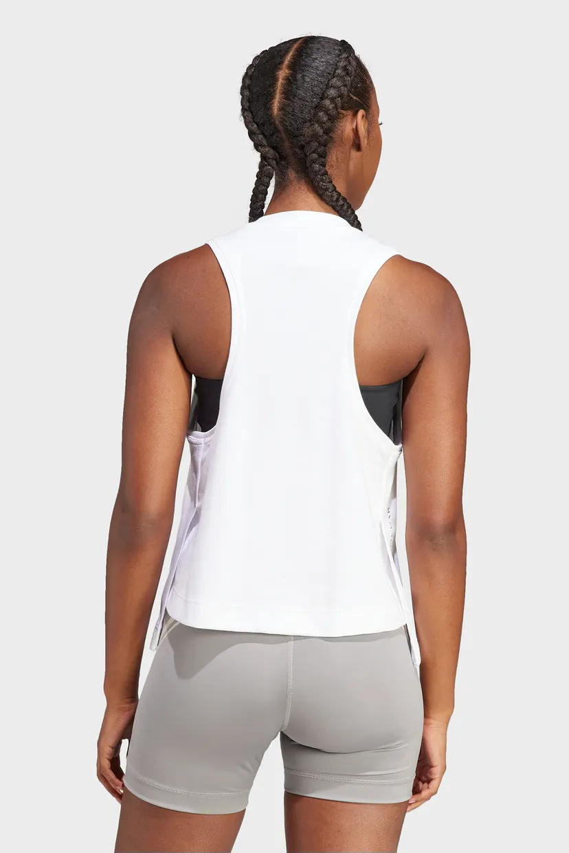 Жіноча біла майка adidas by Stella McCartney Logo 3