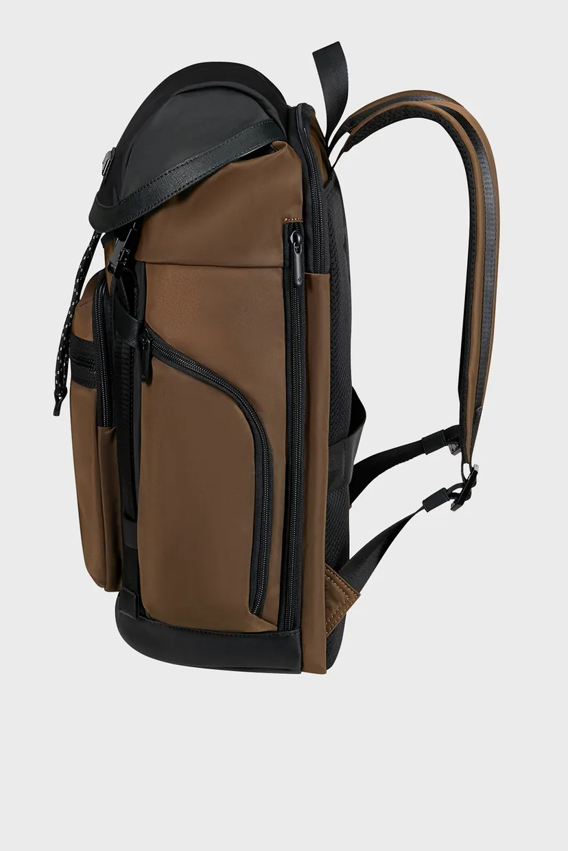 Мужской коричневый рюкзак RELYON BROWN 3