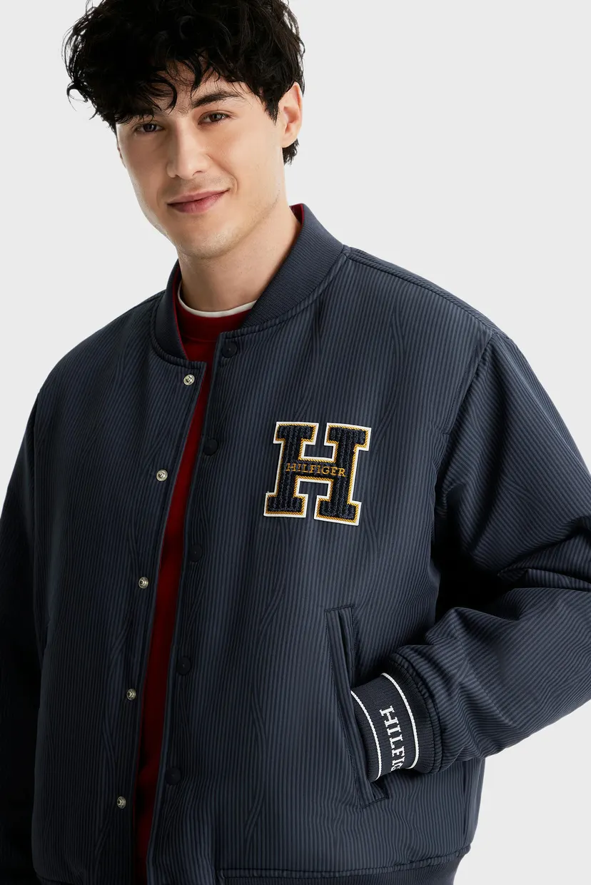 Мужской двусторонний бомбер REVERSIBLE PADDED BOMBER 5