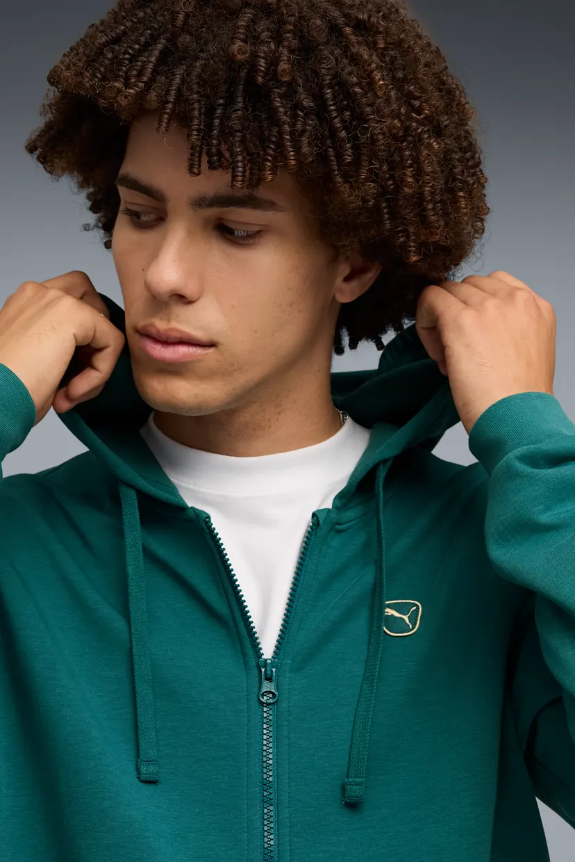 Мужской темно-зеленый спортивный костюм (худи, брюки) Essentials Elevated Tracksuit Men 3