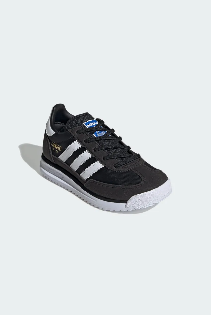 Дитячі чорні кросівки SL 72 RS Elastic Laces Kids 4