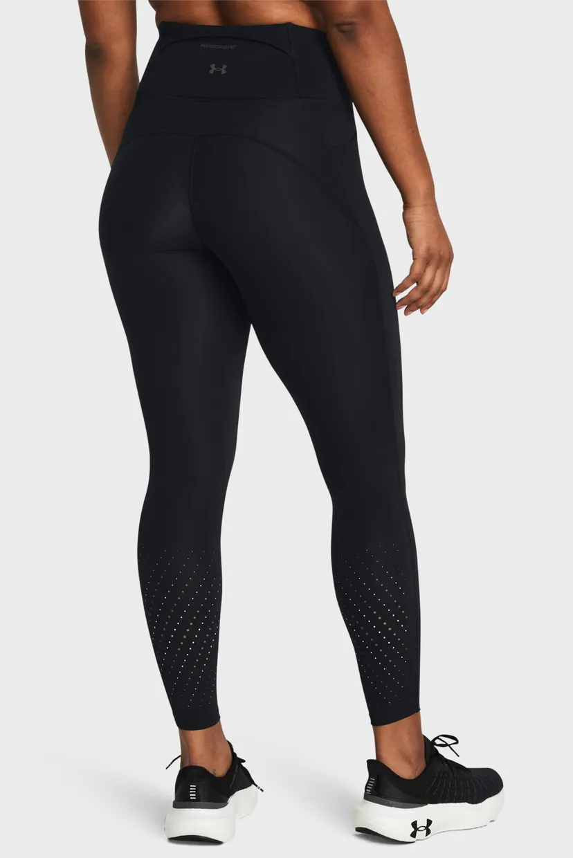 Женские черные тайтсы UA Launch Elite Ankle Tights 3