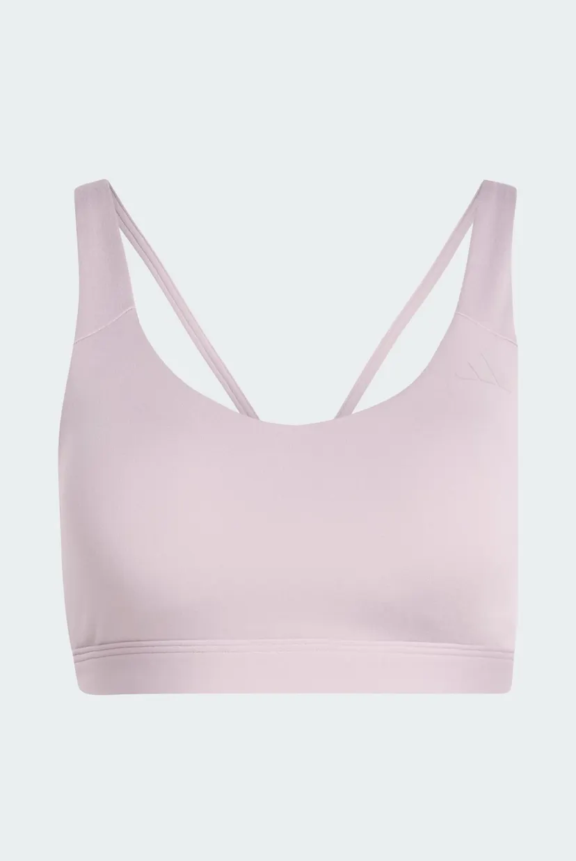 Жіночий бузковий топ adidas All Me Essentials Medium Support 6
