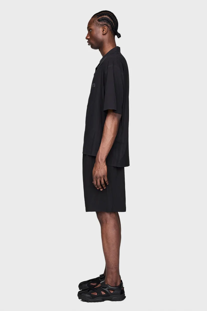 Чоловіча чорна сорочка Y-3 ULTRALIGHT WOVEN 4