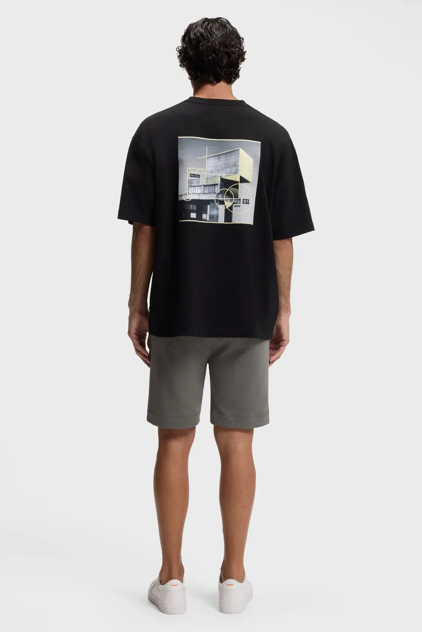 Мужская черная футболка Te_Brutalism 3