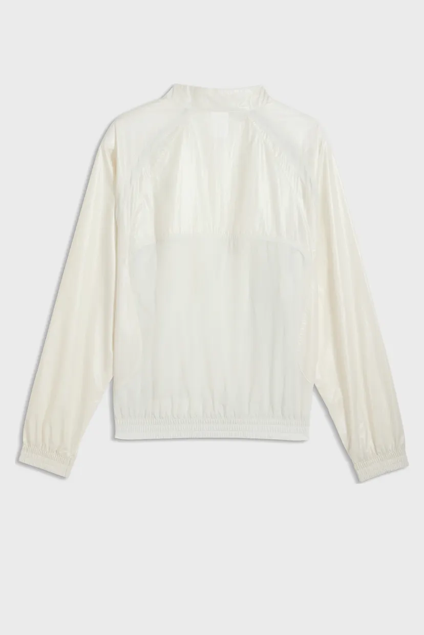 Білий лонгслів CLRT Half-Zip Top Unisex (унісекс) 7