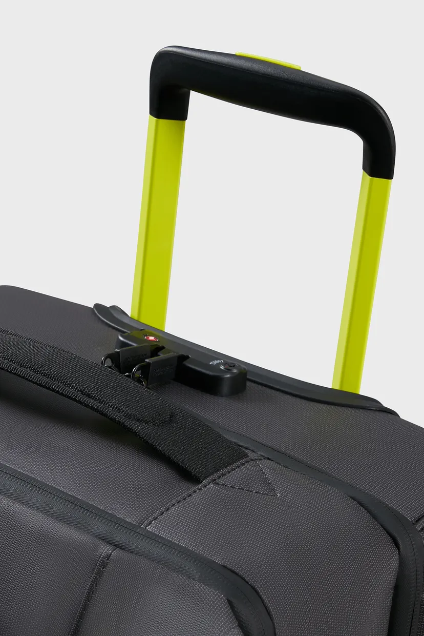 Чорна валіза URBAN TRACK BLACK/LIME 6
