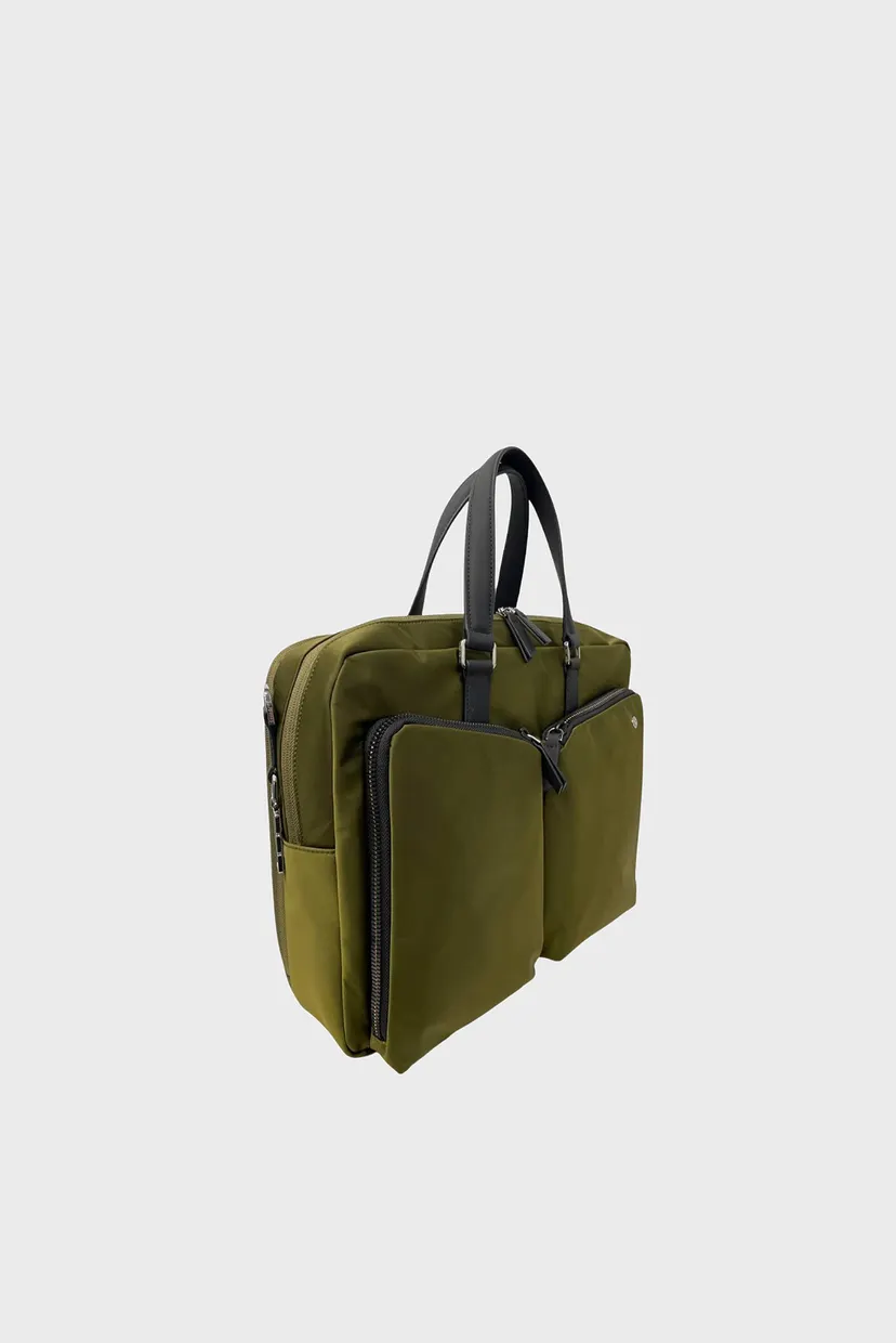 Жіноча оливкова сумка для ноутбука BLAZING OLIVE GREEN 3