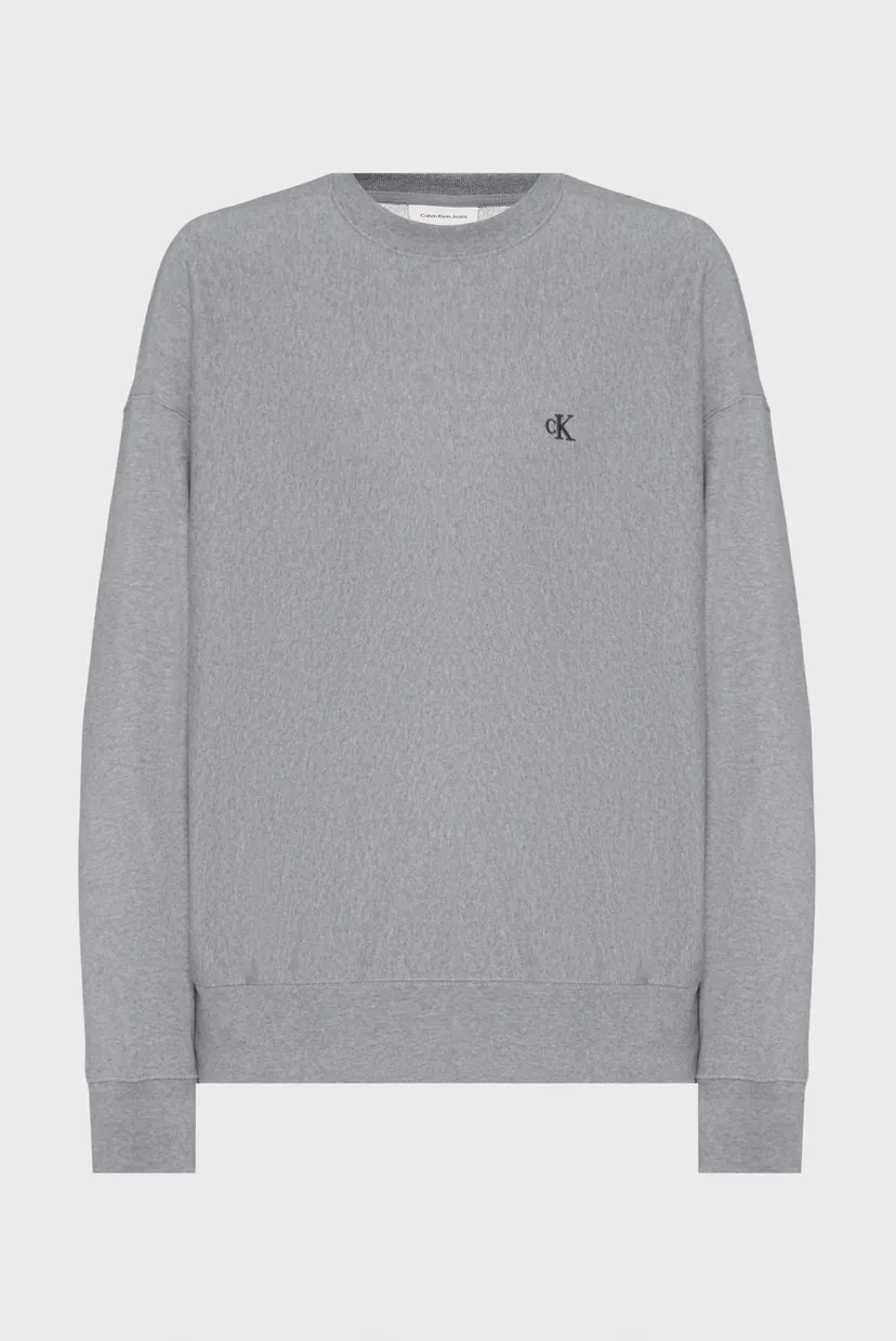 Чоловічий сірий світшот PREMIUM TERRY MONOGRAM 6
