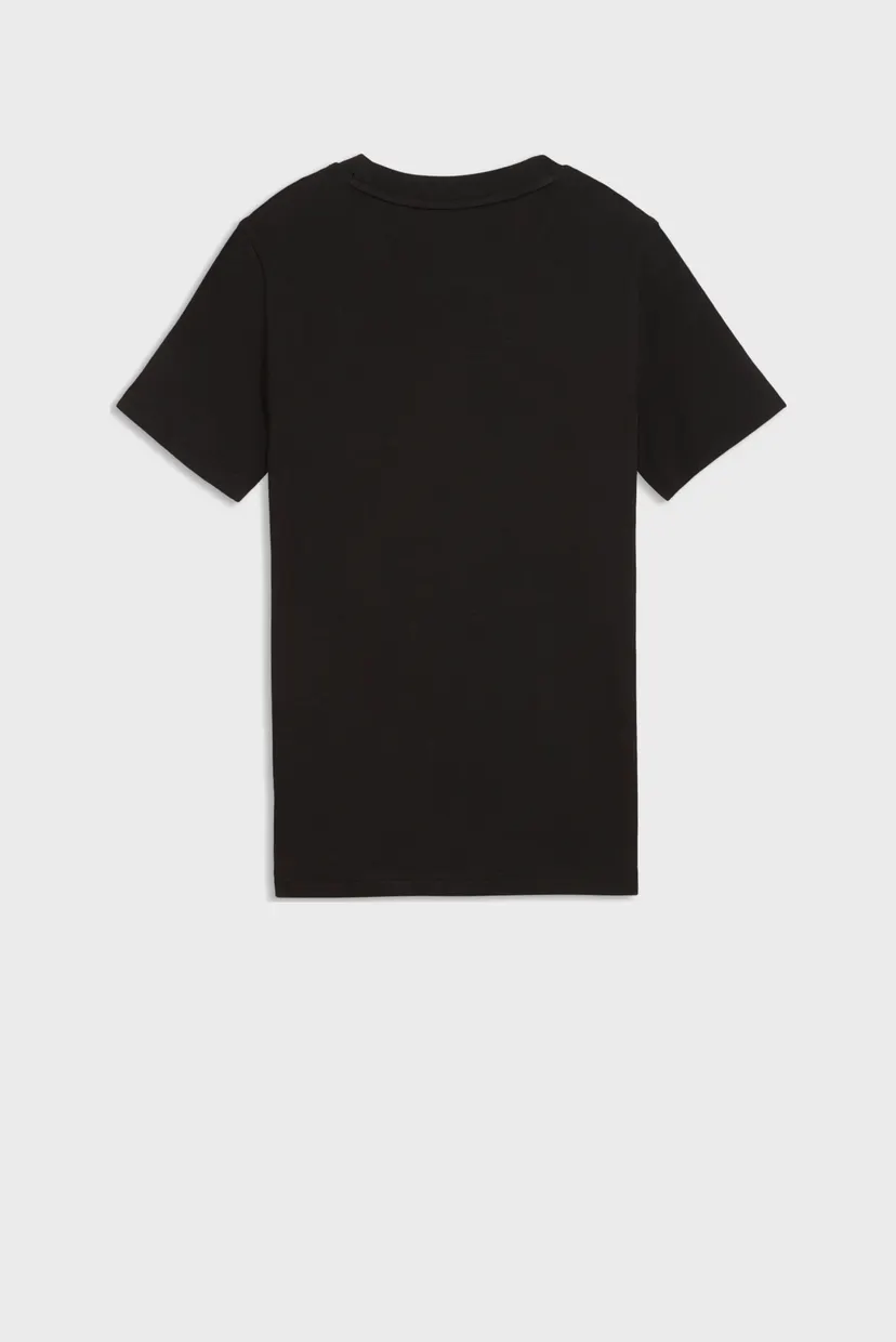 Детская черная футболка Essentials Tape Tee Youth 5