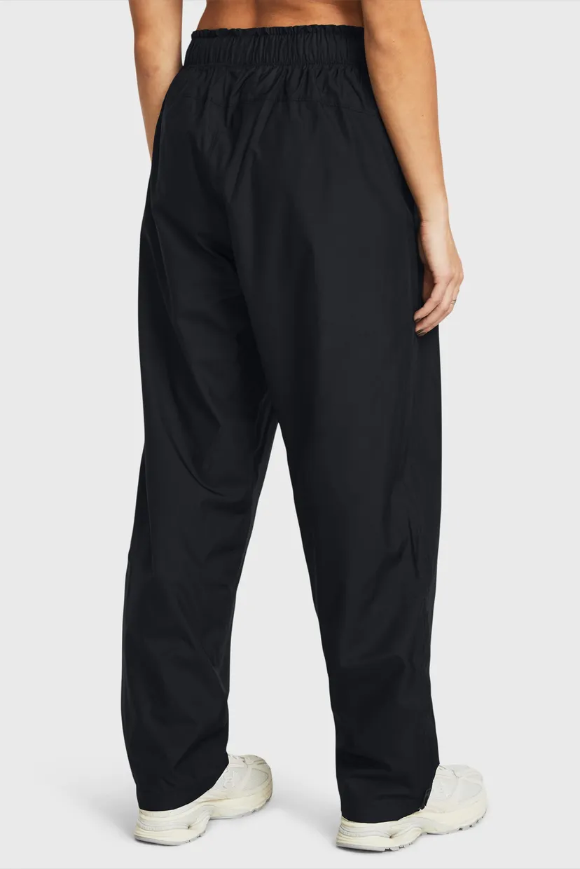 Жіночі чорні спортивні штани UA Rush OS Woven Pant 3