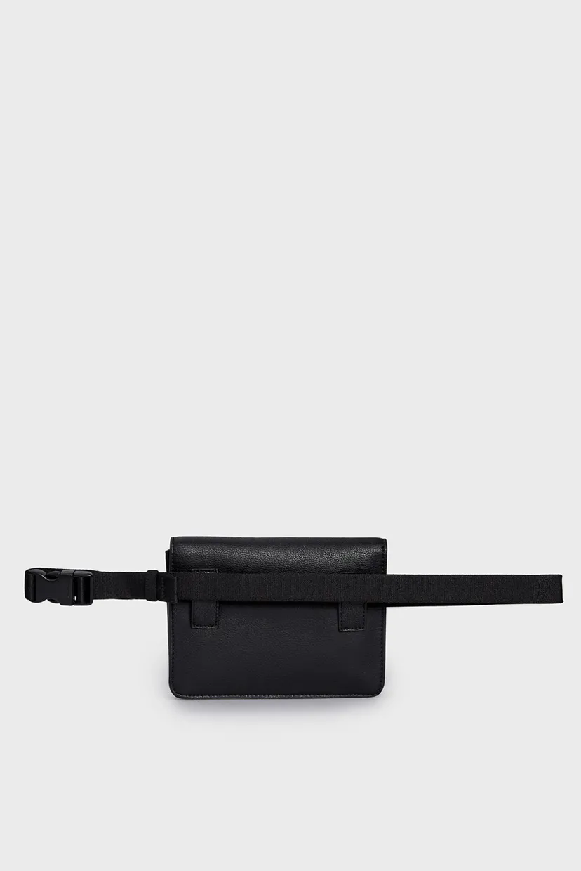 Женская черная поясная сумка MINIMAL MONOGRAM SQ WAISTBAG20 4