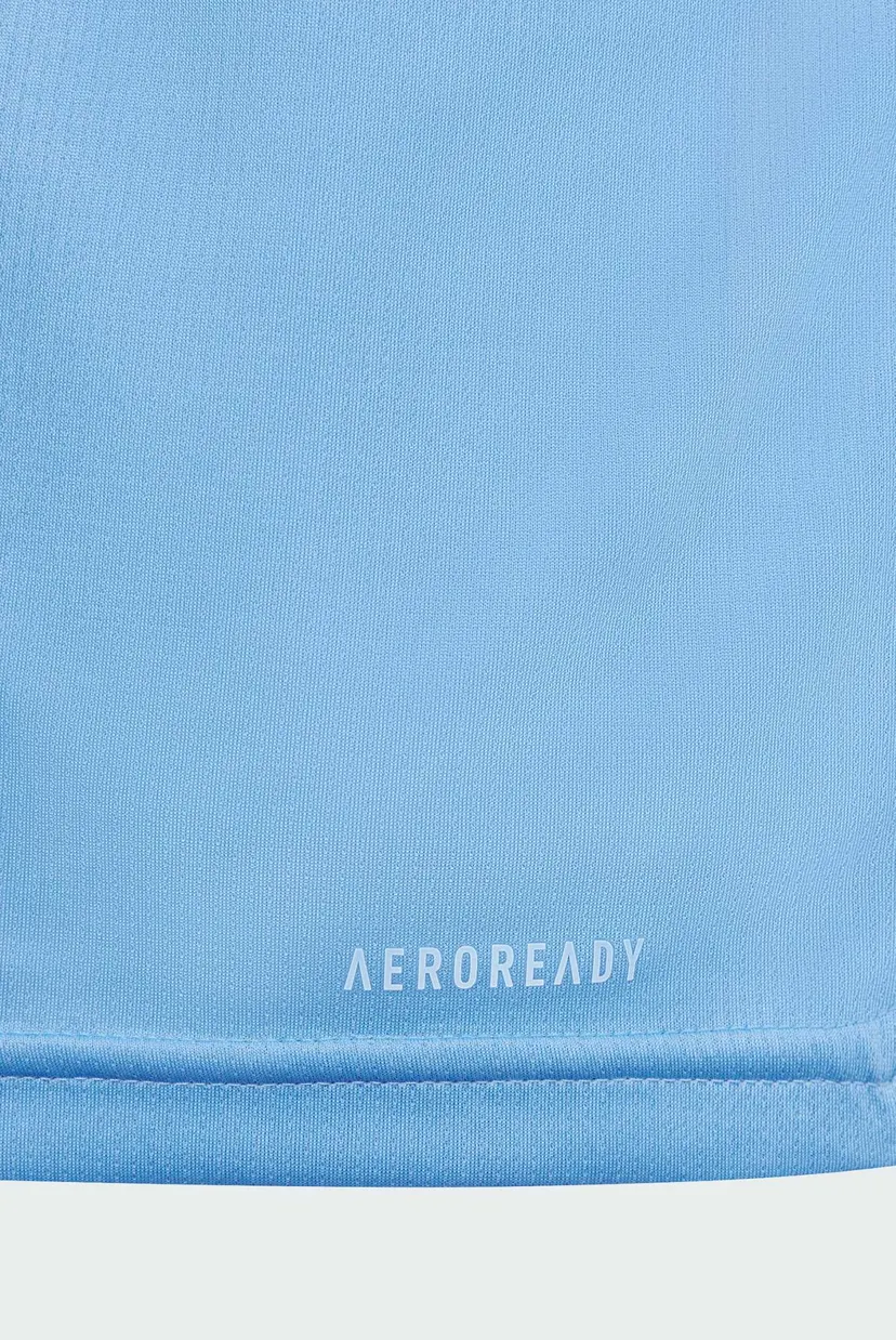 Детская голубая футболка Train Essentials AEROREADY Logo Regular-Fit 3
