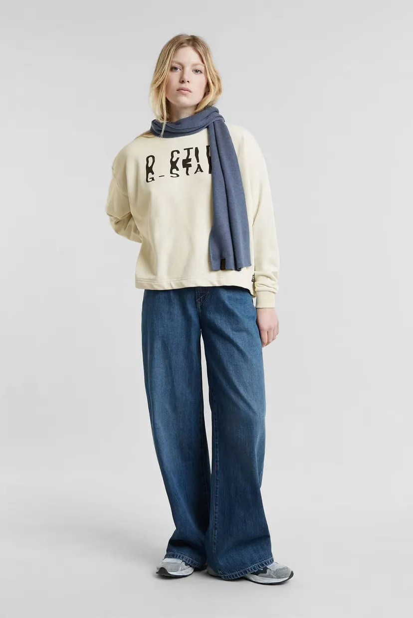 Женский белый свитшот Chroma gr loose sw wmn 6