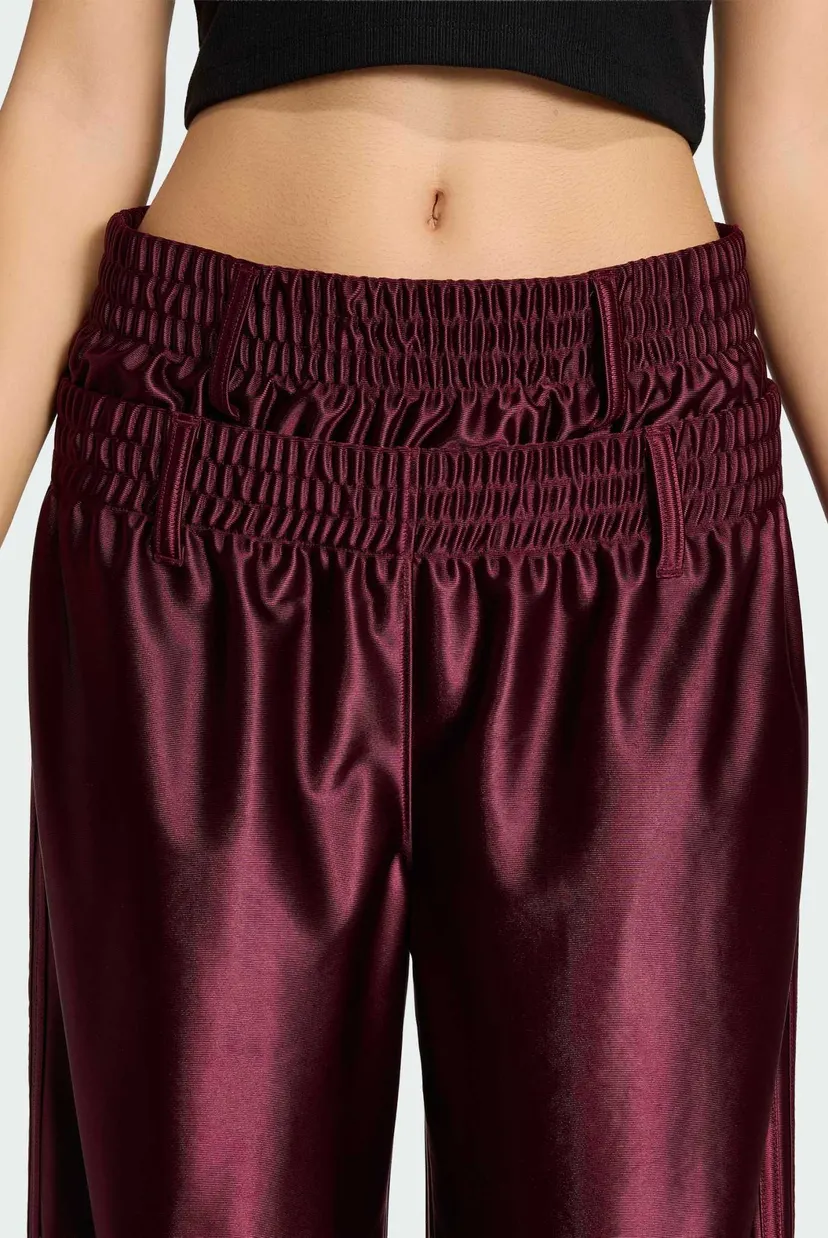 Жіночі бордові спортивні штани ADIBREAK DOUBLE LAYERED 4