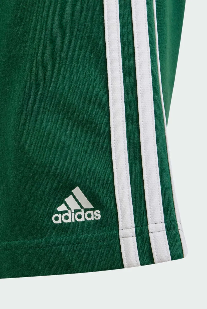 Дитячі зелені шорти Essentials 3-Stripes Knit 4
