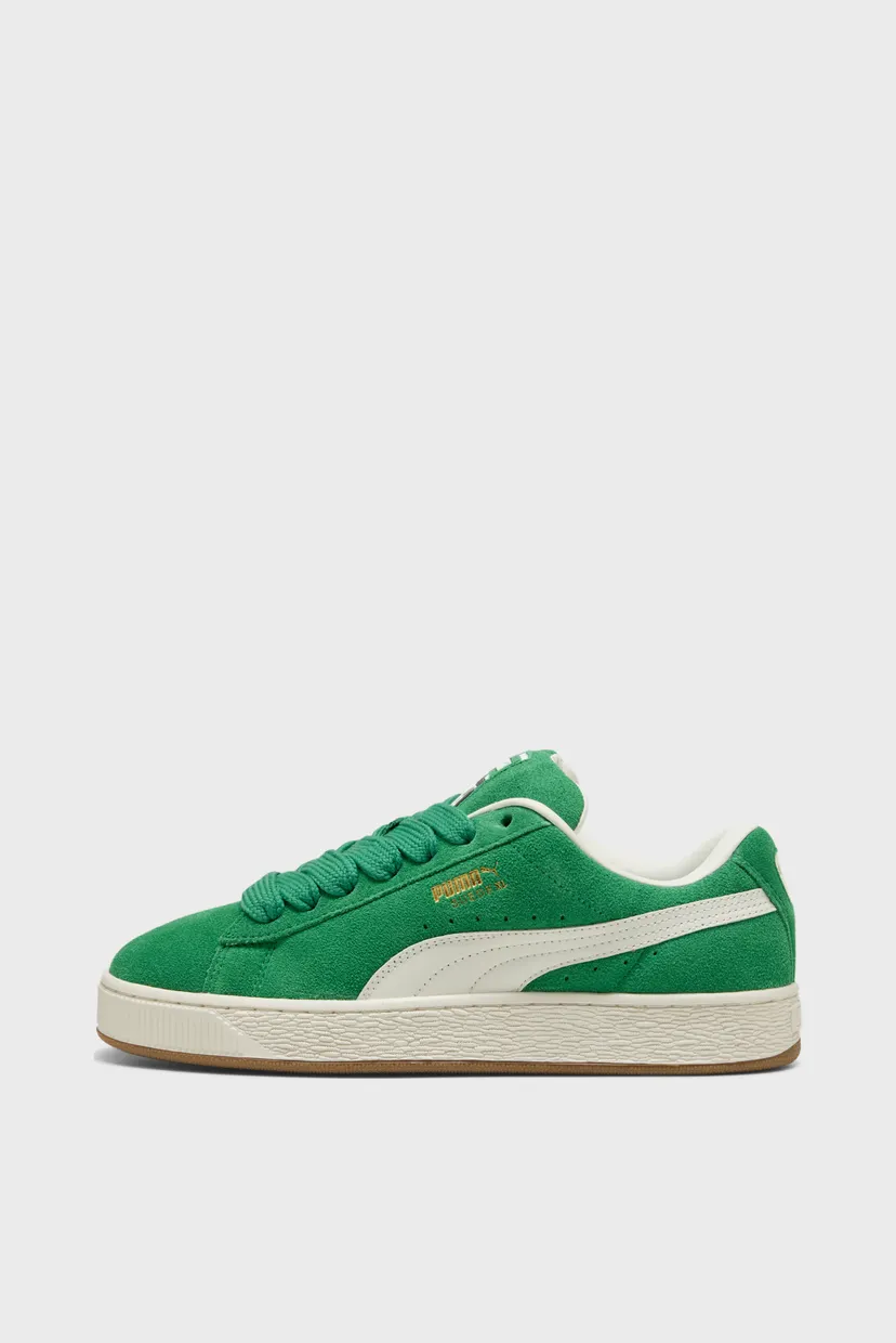 Зелені замшеві снікерси Suede XL Sneakers 4