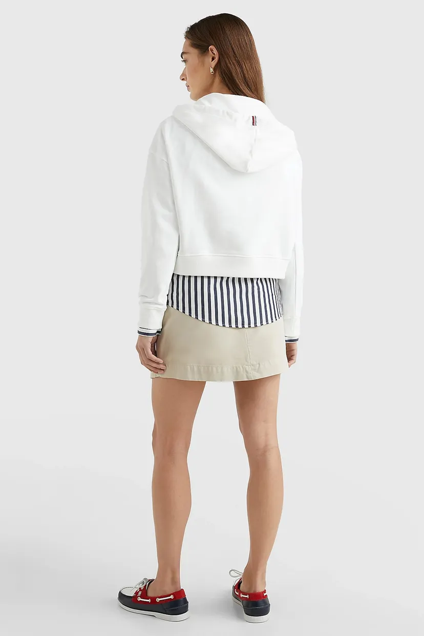 Жіноче біле худі REG EMB HILFIGER FLORAL 3