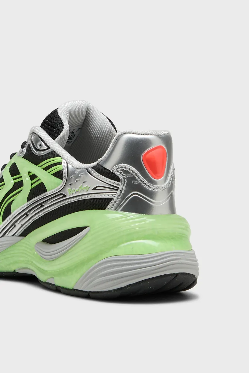 Зелені кросівки PUMA x RICK AND MORTY Inverse Sneakers Unisex 6