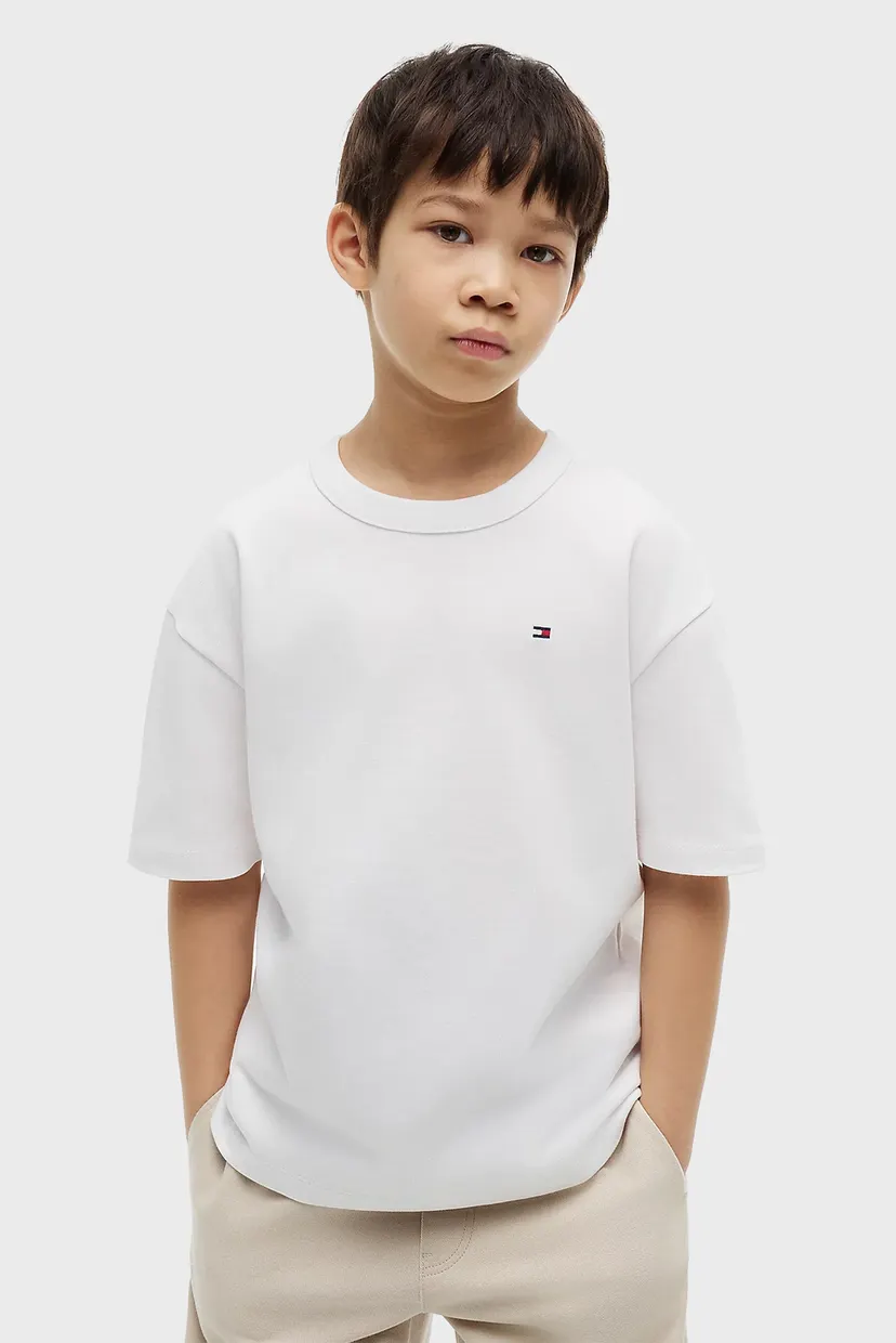 Детская белая футболка SCRIPT GRAPHIC T-SHIRT SS 3