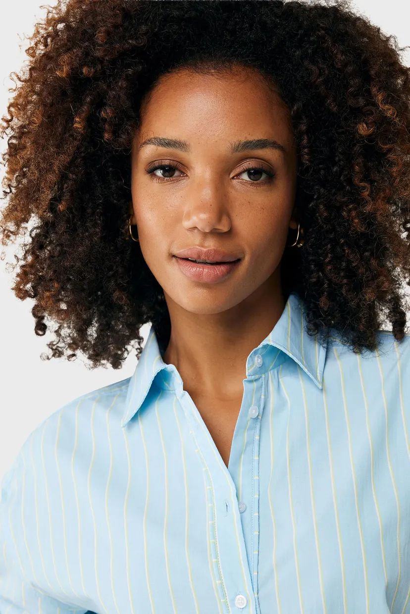 Женская рубашка в полоску ROSA Striped blouse 4