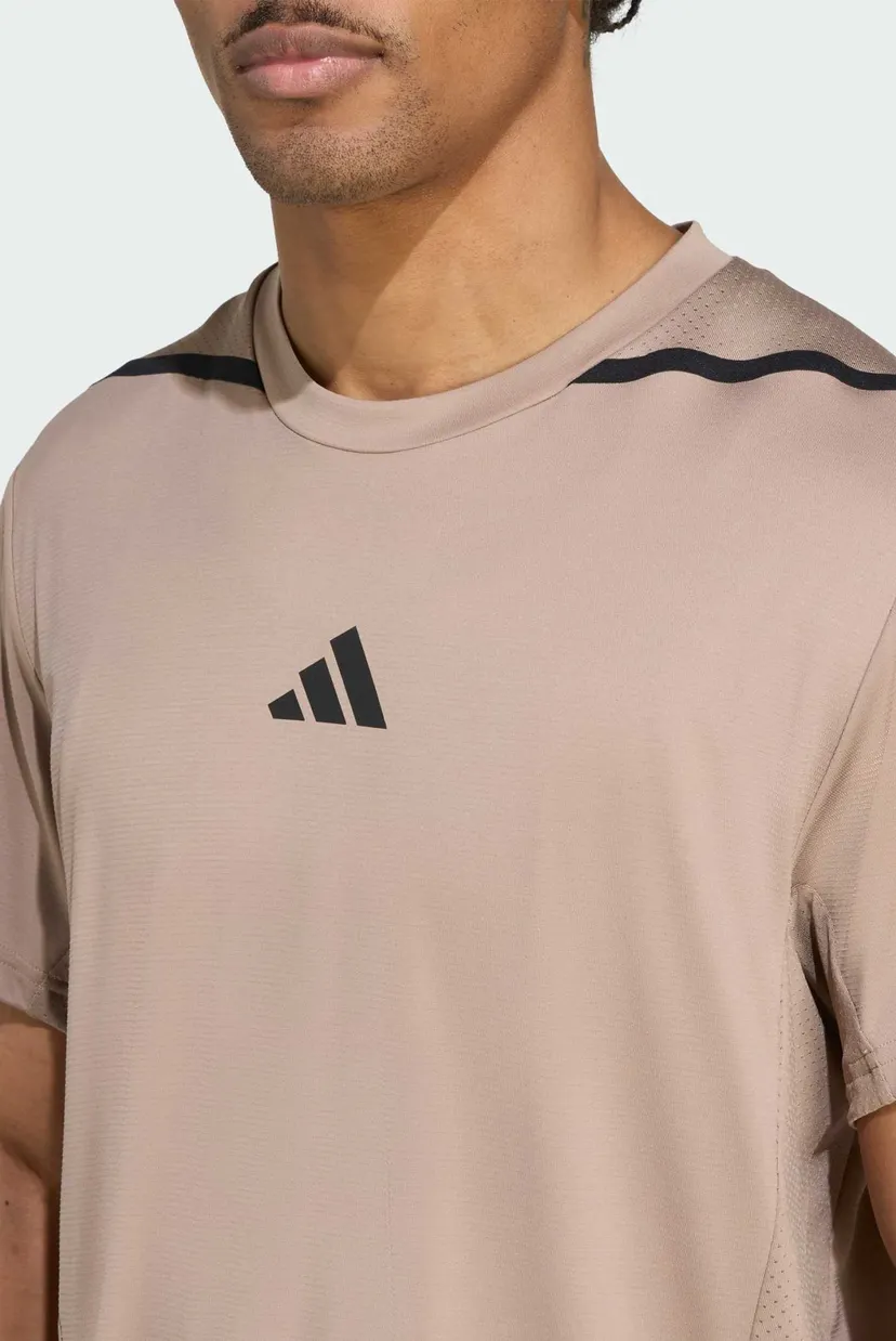 Мужская бежевая футболка Designed for Training Pro-Series 4