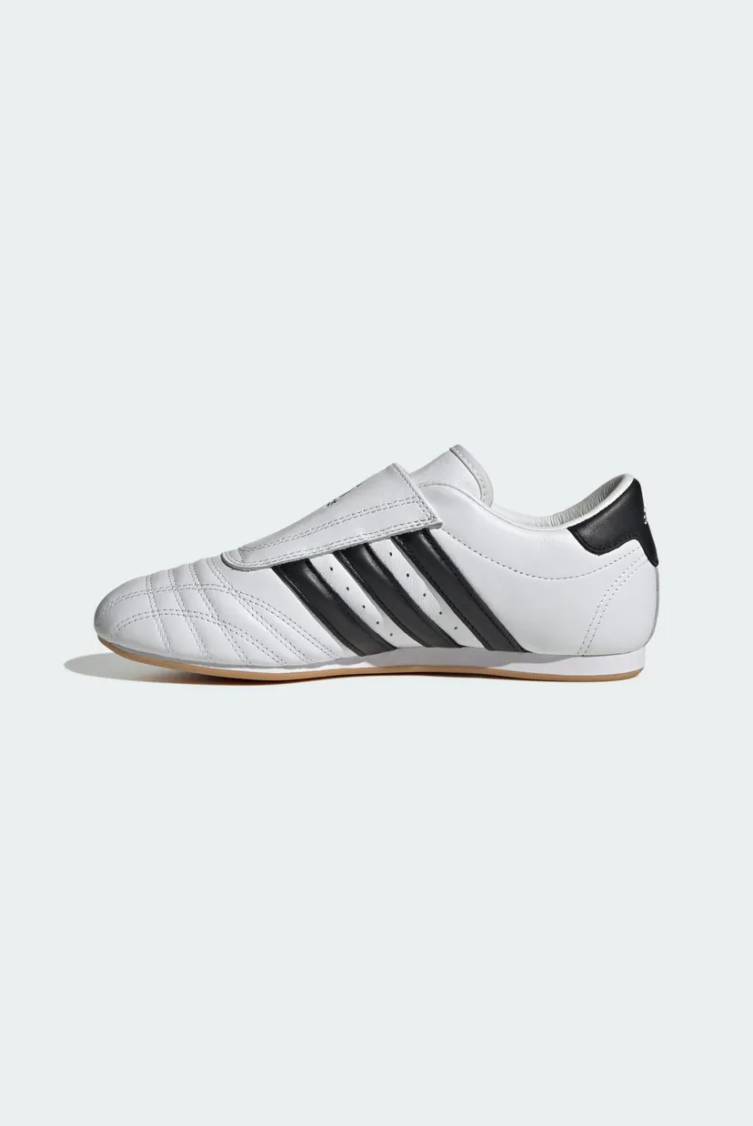 Жіночі білі шкіряні кросівки adidas Taekwondo 6