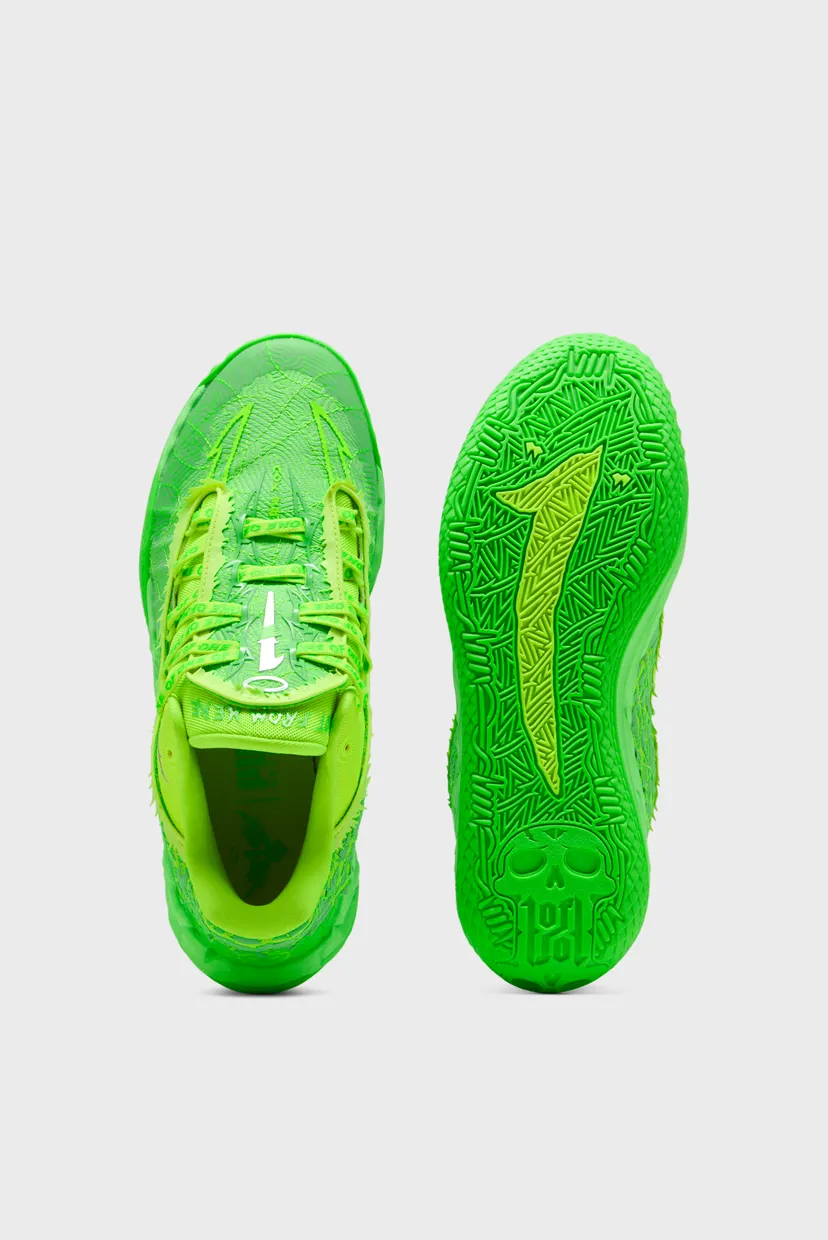 Салатовые кроссовки MB.05 Lo Flourish Basketball Shoes Unisex 4
