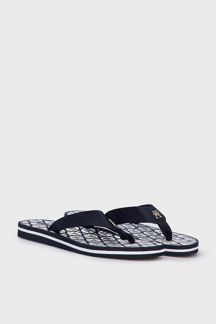Жіночі темно-сині в'єтнамки  TH EMBLEM BEACH SANDAL 3