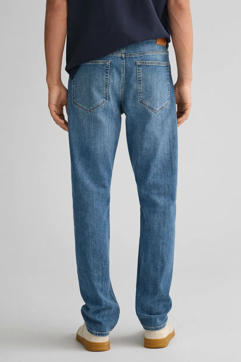 Мужские синие джинсы REGULAR GANT JEANS 3
