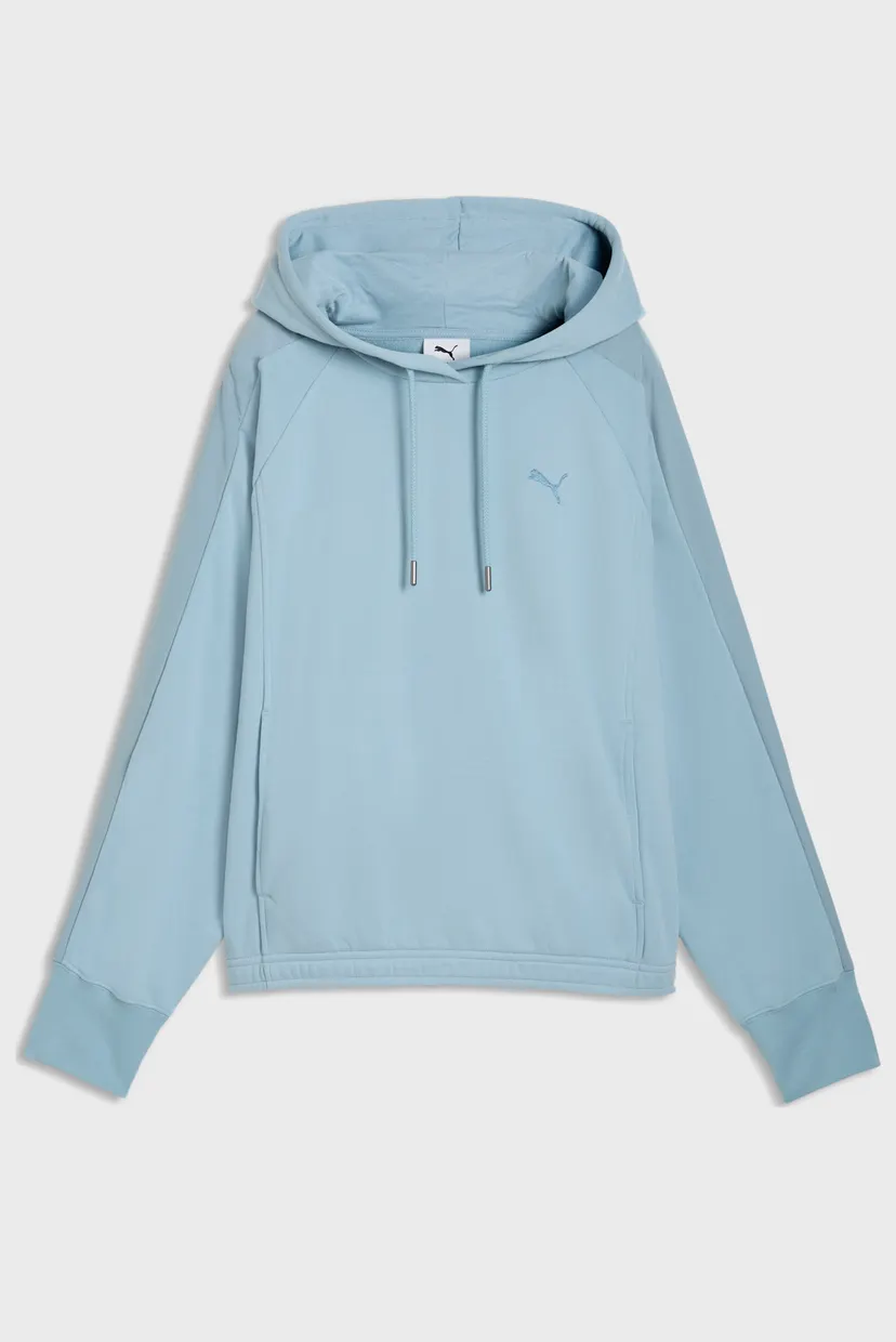 Жіноче блакитне худі HER Oversized Hoodie Women 4