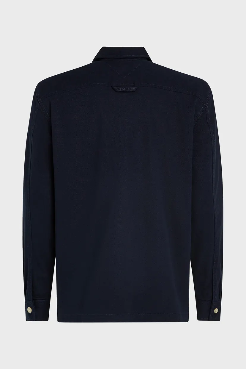 Чоловіча темно-синя сорочка TWILL SHIRT JACKET 5