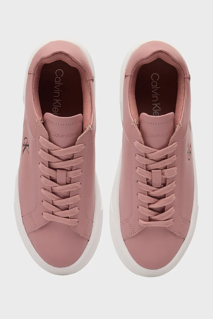 Жіночі рожеві снікерси FLATFORM 4