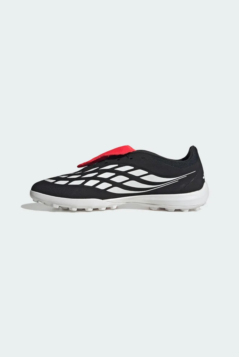 Черные сороконожки PREDATOR LEAGUE Fold-Over Tongue Turf Football 6