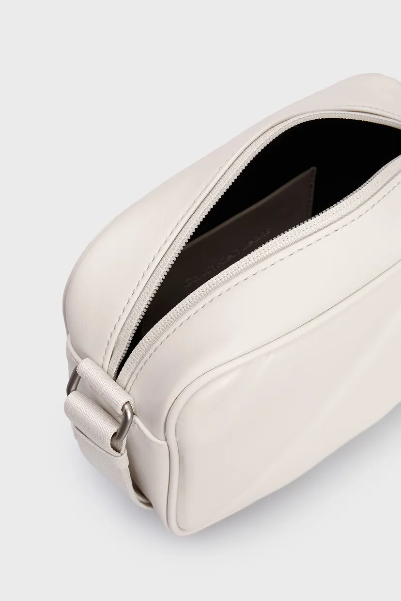 Жіноча біла сумка QUILTED CAMERABAG18 6