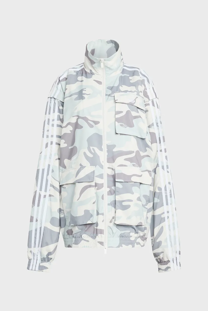 Жіноча камуфляжна спортивна кофта 2в1 ADIDAS ORIGINALS CAMO ADILENIUM CARGO FB UTILITY 7