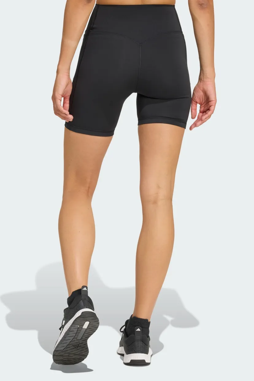 Жіночі чорні велосипедні штани Optimé Short 3