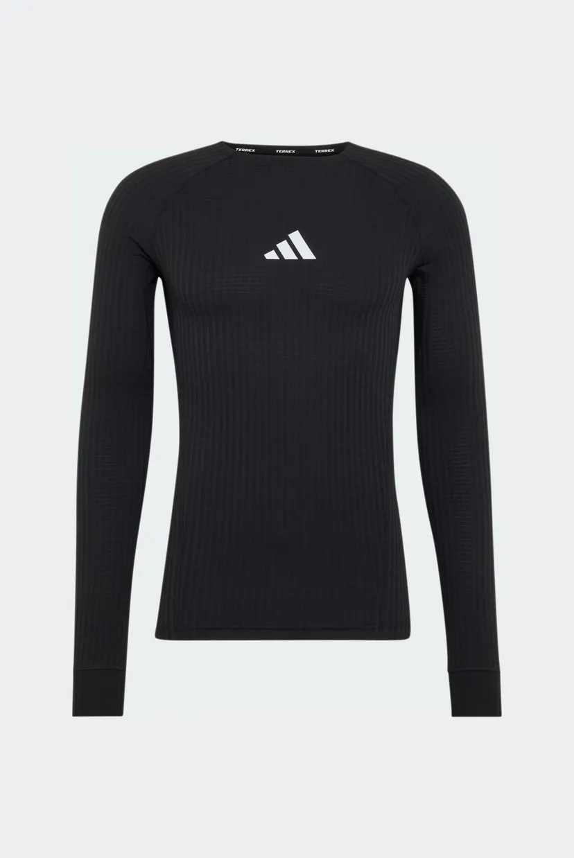Чоловічий чорний лонгслів TERREX XPERIOR CLIMA365 BASELAYER 6