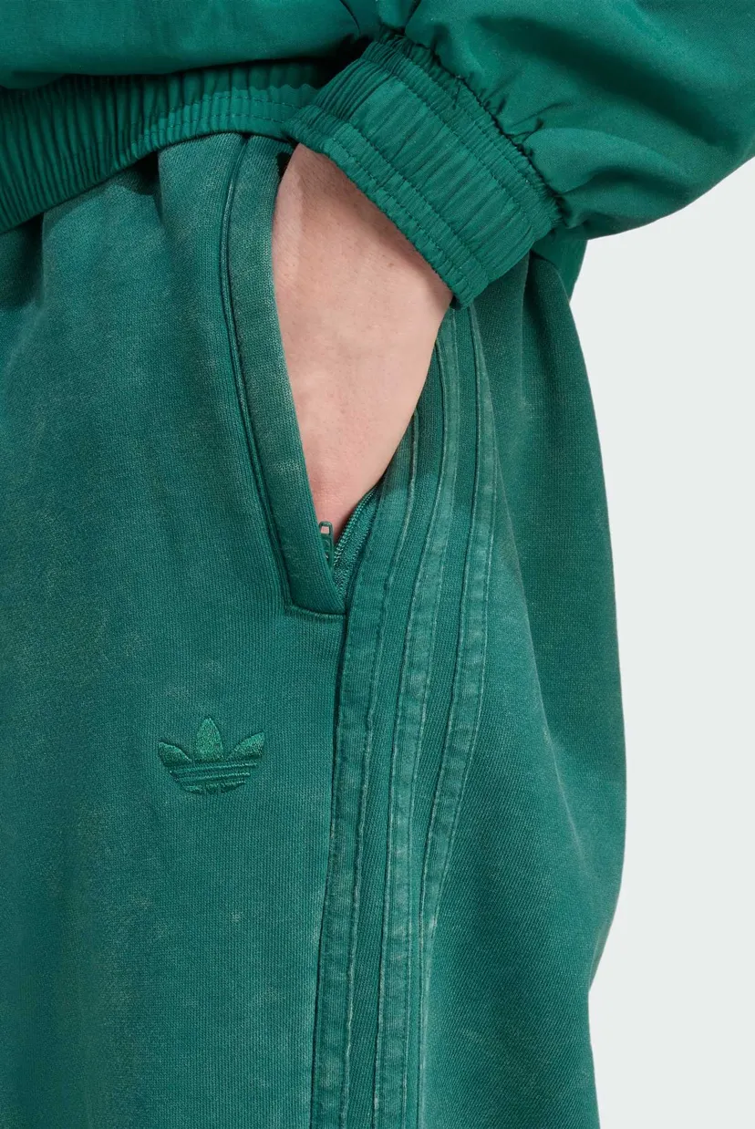 Чоловічі зелені спортивні штани WASHED SWEAT 4