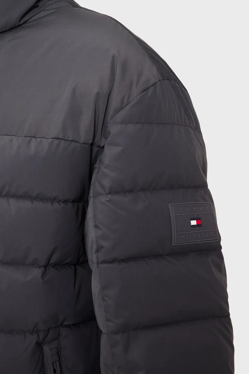 Мужская серая куртка MID NEW YORK PUFFER 3