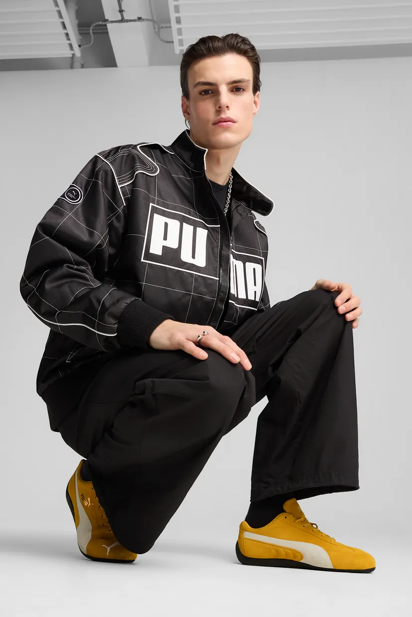 Гірчичні замшеві кросівки Speedcat OG Unisex 8