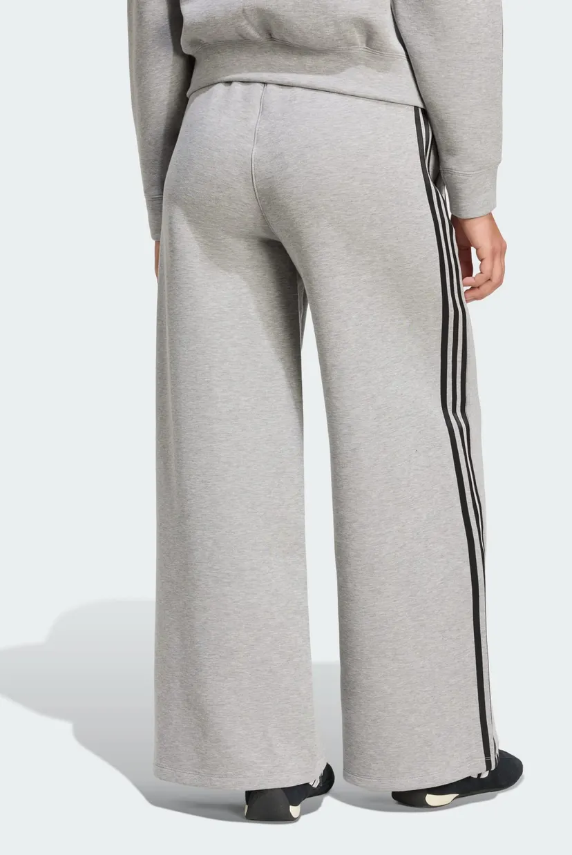 Женские серые спортивные брюки Adicolor Spacer 3-Stripes 3